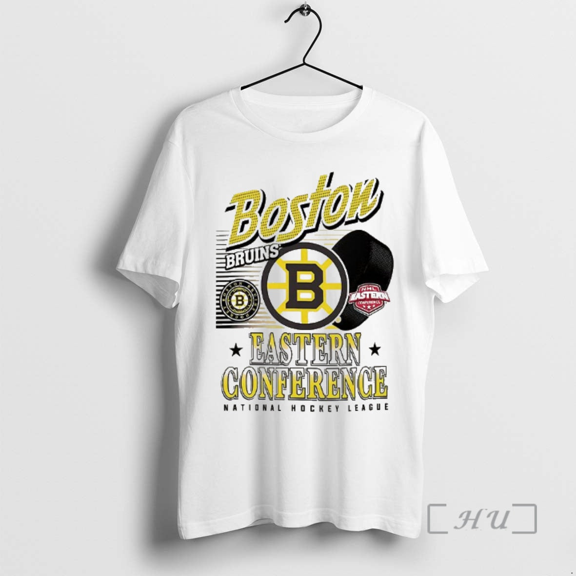New Boston Bruins Nhl Eastern Conference Logo And Ball T-Shirts, Hoodie, Sweatshirt | AU01DripNestTees.com