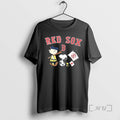 New Boston Red Sox X Peanuts Flag 2 Sided T-Shirts, Hoodie, Sweatshirt | AU01DripNestTees.com
