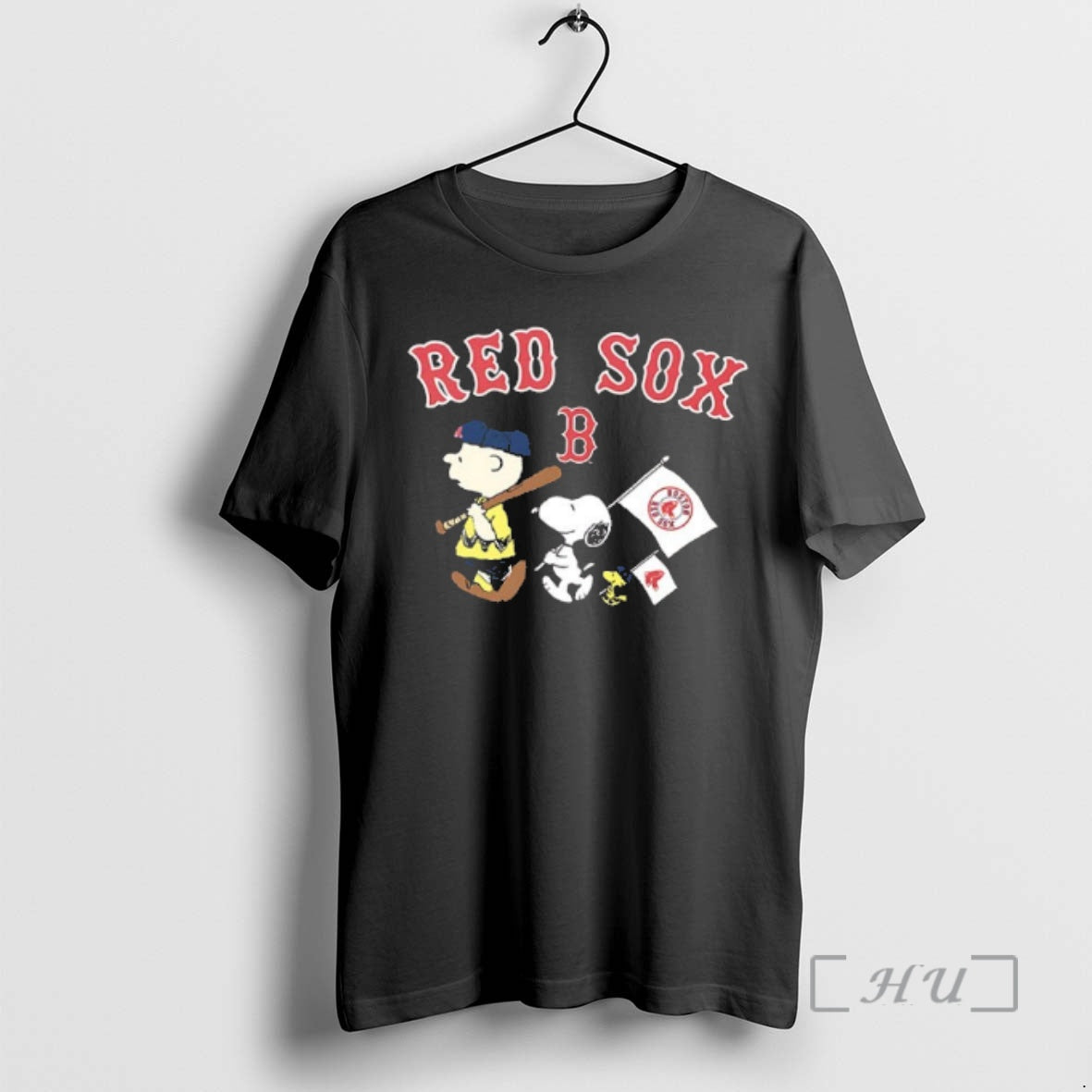 New Boston Red Sox X Peanuts Flag 2 Sided T-Shirts, Hoodie, Sweatshirt | AU01DripNestTees.com