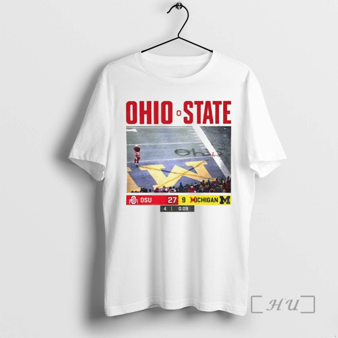 New Brutus Ohio State Snow Fan Brutus Vs Michigan Game Day Erase The M Premium T-Shirts, Hoodie, Sweatshirt