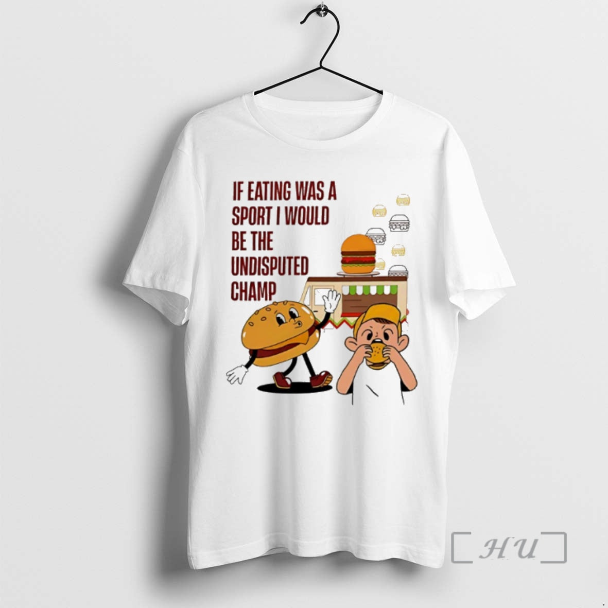 New Burger If Eating Was A Sport I Would Be The Undisputed Champ Premium T-Shirts, Hoodie, Sweatshirt | AU01DripNestTees.com