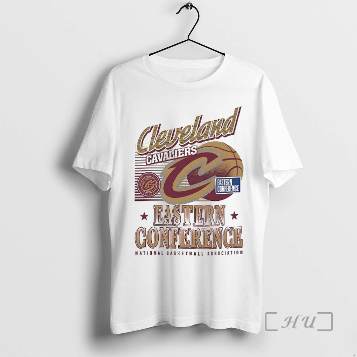 New Cleveland Cavaliers Nba Eastern Conference Logo And Ball T-Shirts, Hoodie, Sweatshirt | AU01DripNestTees.com