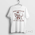 New Cowboy Possum Riding Cat Sorry Gotta Go The Vibes Are Off Premium T Shirts Hoodie, Sweatshirt | AU01DripNestTees.com