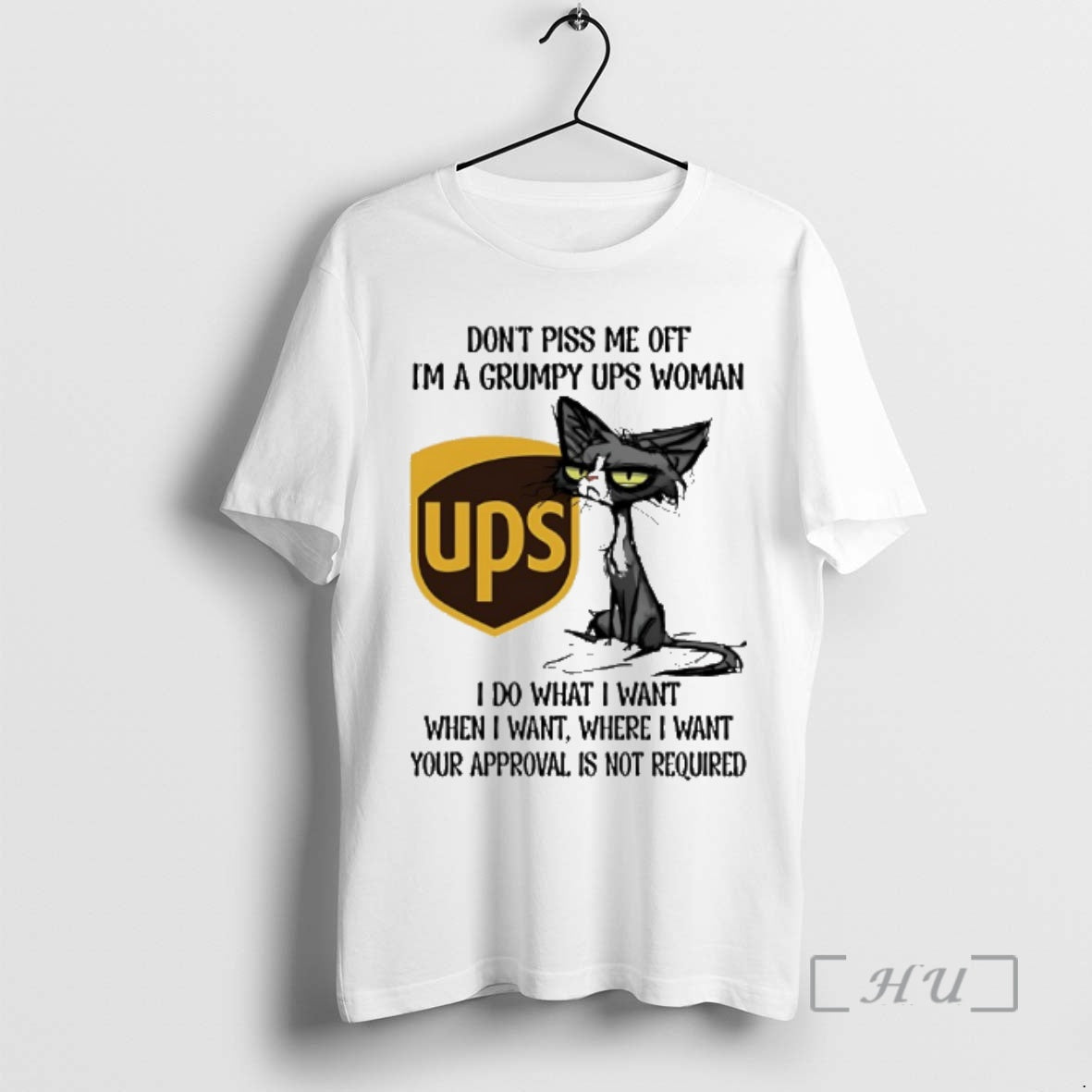 New Dont Piss Me Off Im A Grumpy Cat Ups Woman Premium T Shirts Sweater Hoodie, Sweatshirt | AU01DripNestTees.com