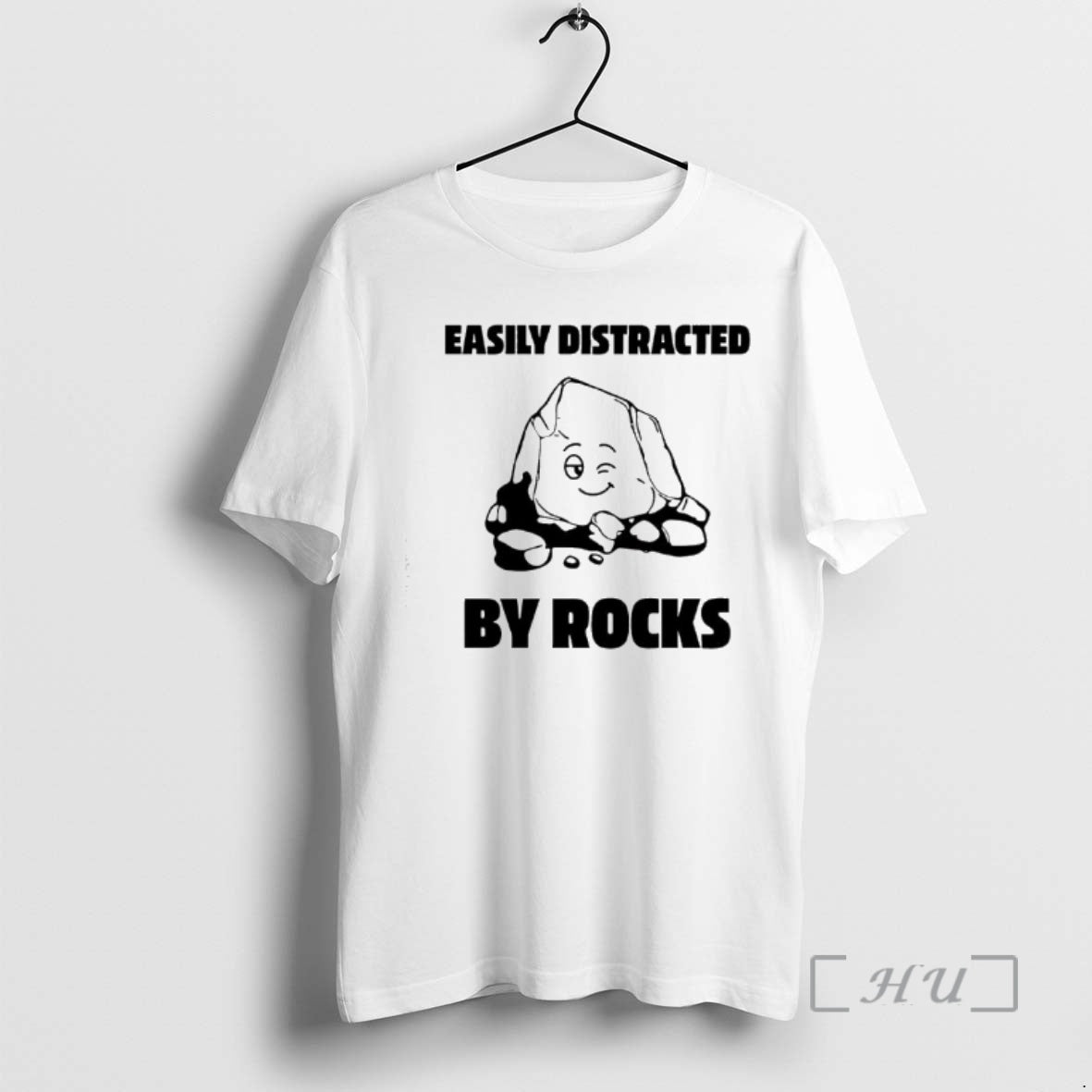 New Easily Distracted By Rocks Graphic T-Shirts, Hoodie, Sweatshirt | AU01DripNestTees.com