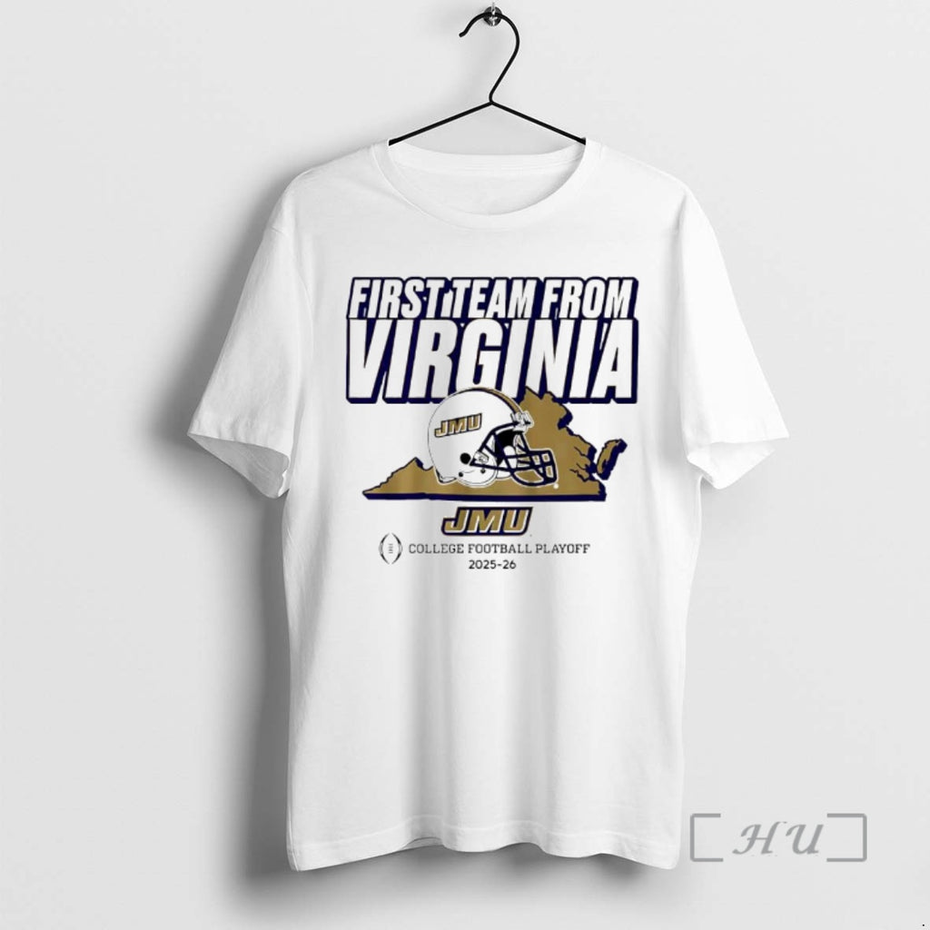 New First Team From Virginia James Madison Dukes Football College Football Playoff 2025 2026 Ornaments T-Shirts, Hoodie,...