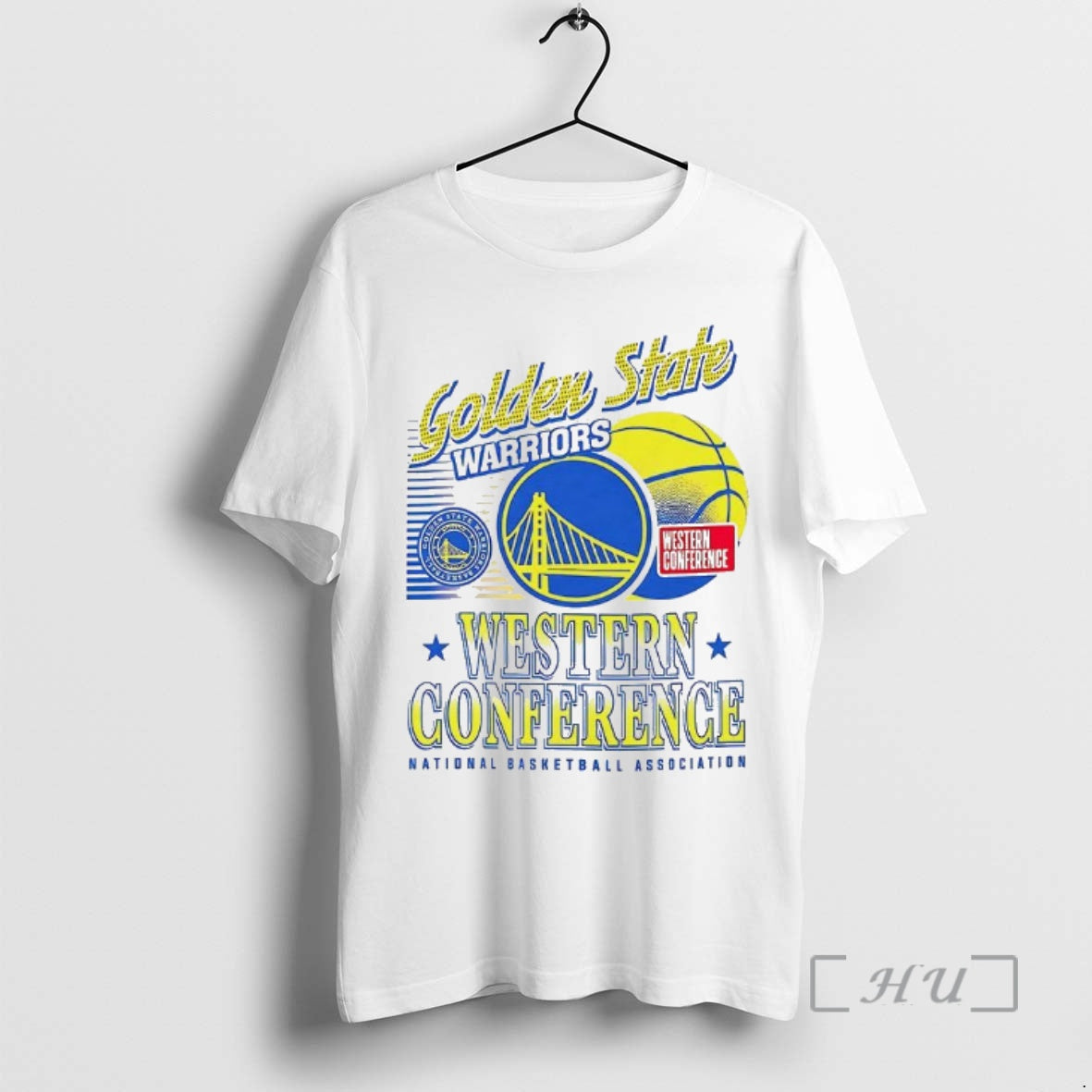 New Golden State Warriors Nba Western Conference Logo And Ball T-Shirts, Hoodie, Sweatshirt | AU01DripNestTees.com