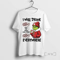 New Grinch I Will Drink Dr Pepper Here Or There I Will Drink Dr Pepper T-Shirts, Hoodie, Sweatshirt | AU01DripNestTees.com