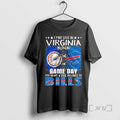 New I May Live In Virginia But On Gameday My Heart And Soul Belongs To T-Shirts, Hoodie, Sweatshirt | AU01DripNestTees.com