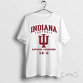 New Indiana Football 2025 Cfp National Champions 16 0 T-Shirts, Hoodie, Sweatshirt | AU01DripNestTees.com