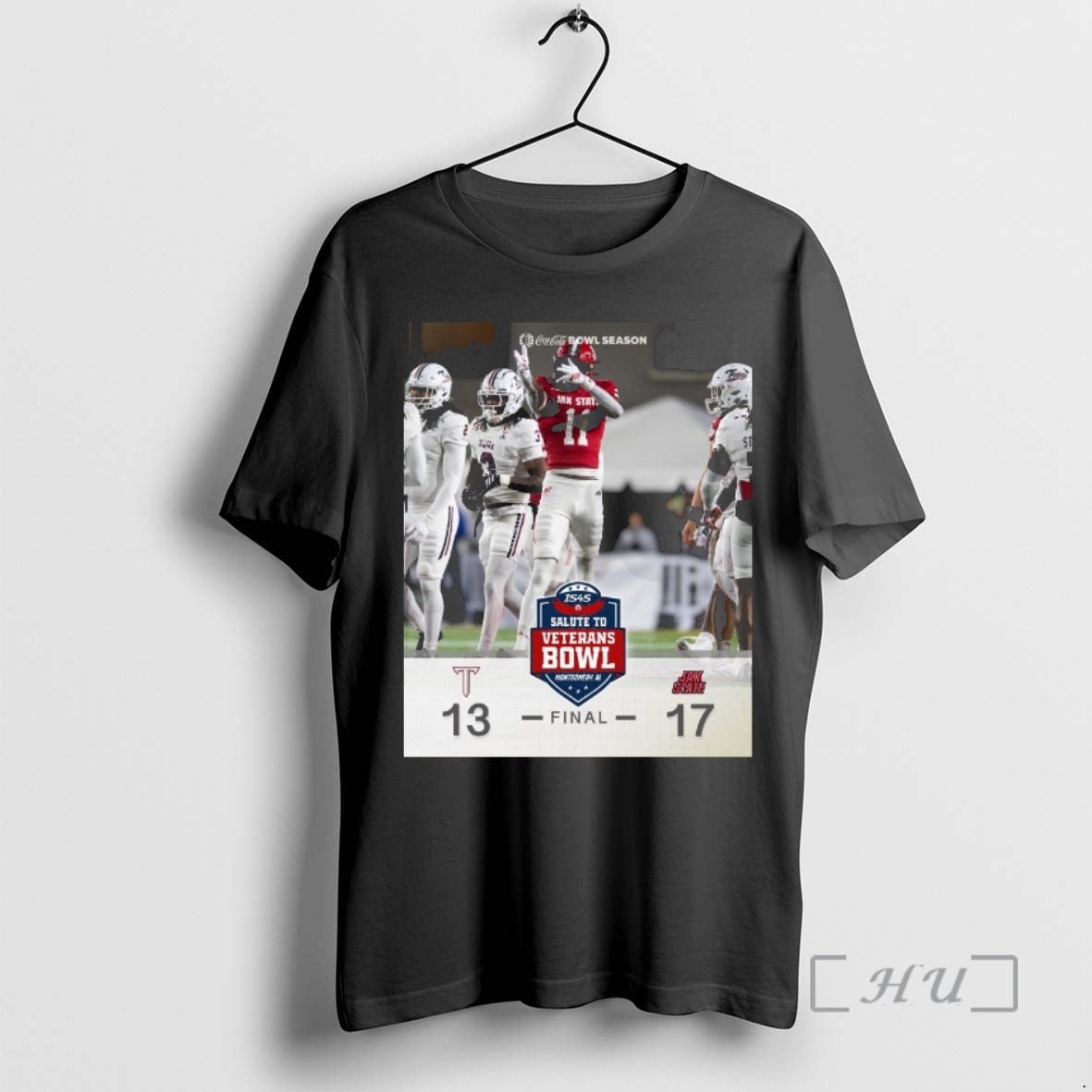 New Jacksonville State Defeated Troy Final Score 17 13 Is4s Salute To Veterans Bowl 2025 T-Shirts, Hoodie, Sweatshirt