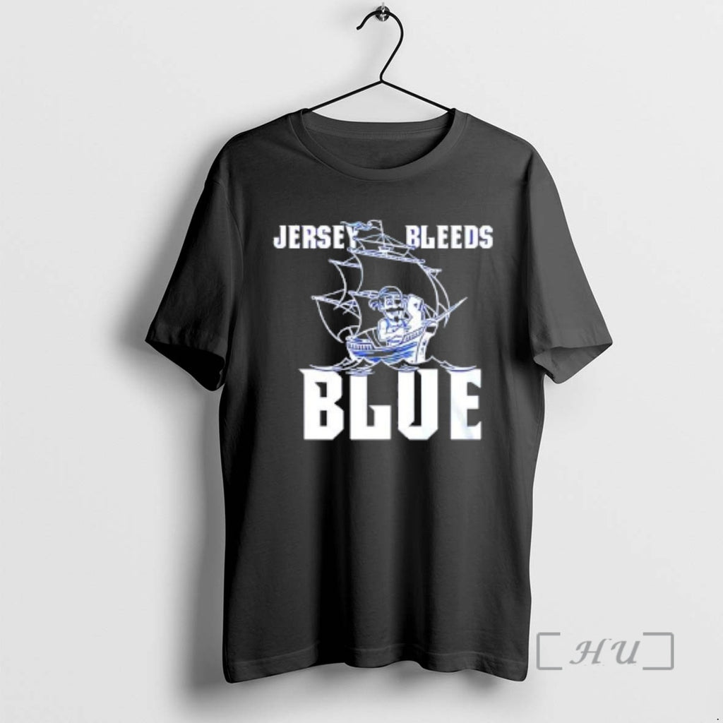 New Jersey Bleeds Blue Seton Hall Pirates Basketball T-Shirts, Hoodie, Sweatshirt | AU01DripNestTees.com