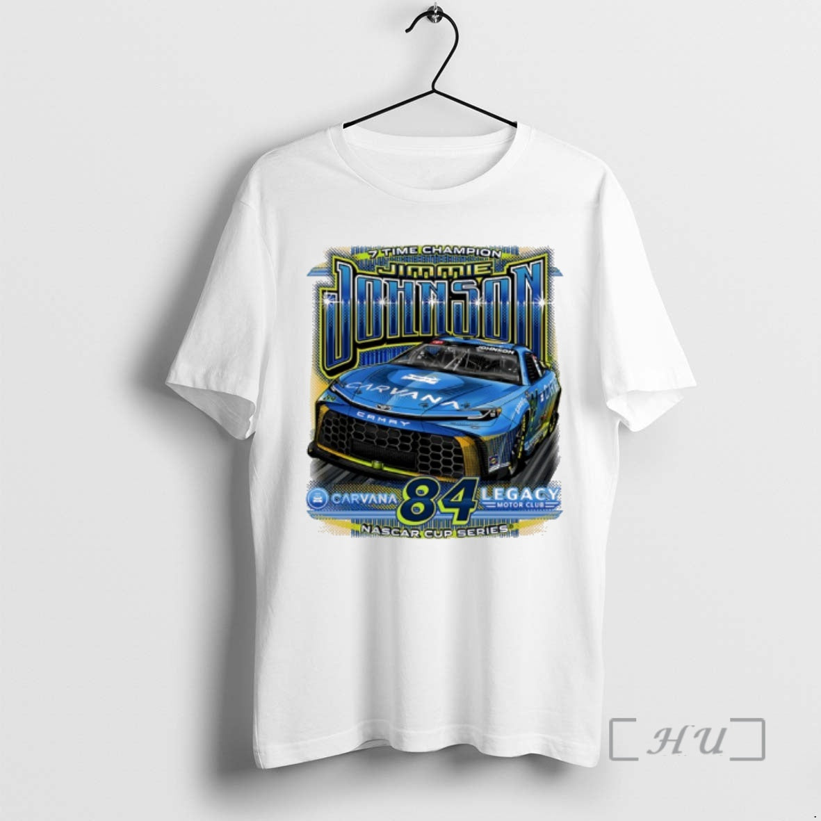 New Jimmie Johnson 7x Champions Carvana Legacy Motor Club T-Shirts, Hoodie, Sweatshirt | AU01DripNestTees.com