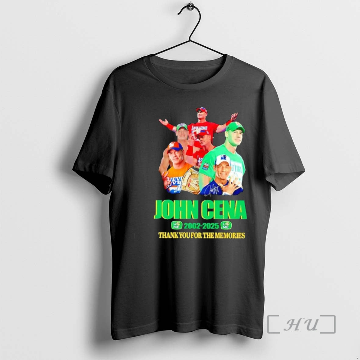 New John Cena 2002 2025 Thnak You The Memories T-Shirts, Hoodie, Sweatshirt | AU01DripNestTees.com