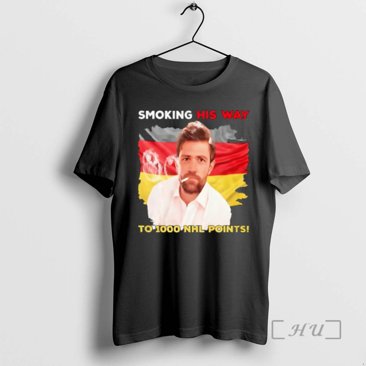 New Leon Draisaitl Smocking His Way To 1000 Points T-Shirts, Hoodie, Sweatshirt | AU01DripNestTees.com