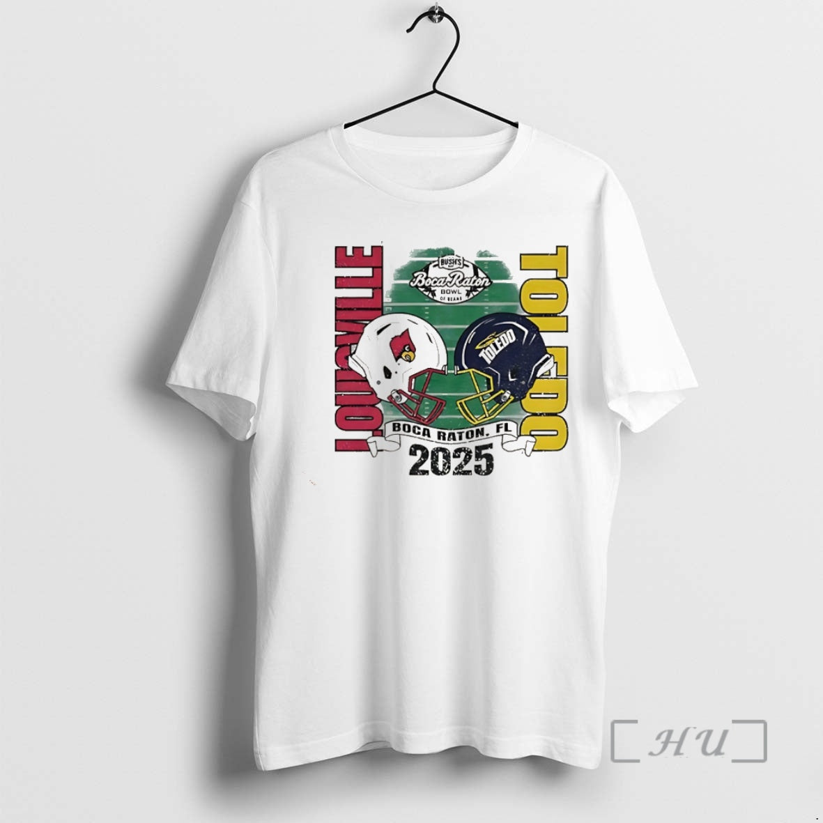 New Louisville Cardinals Vs Toledo 2025 Boca Raton Bowl Head To Head Christmas Premium T-Shirts, Hoodie, Sweatshirt