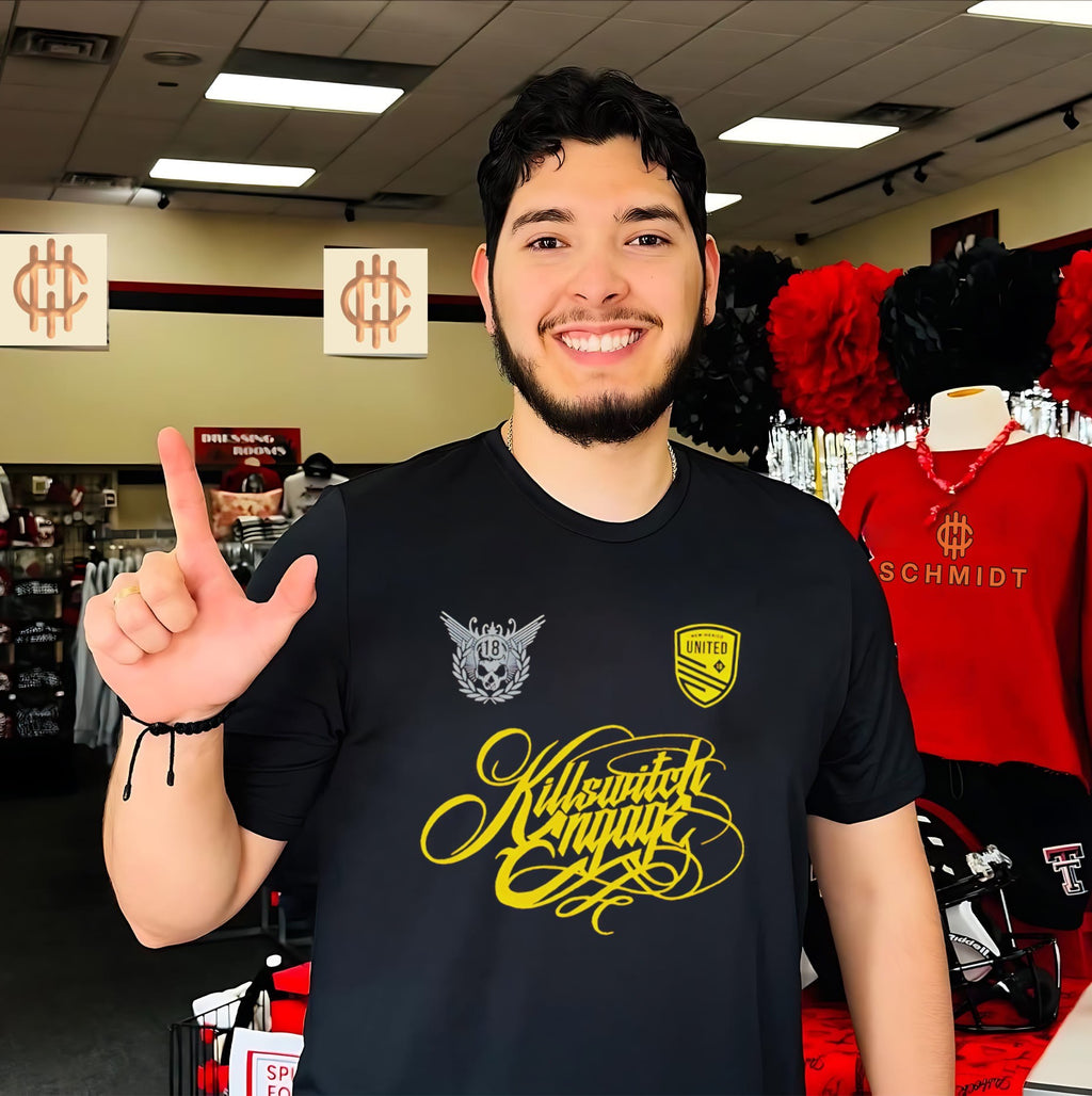 New Mexico United Killswitch Engage logo shirt