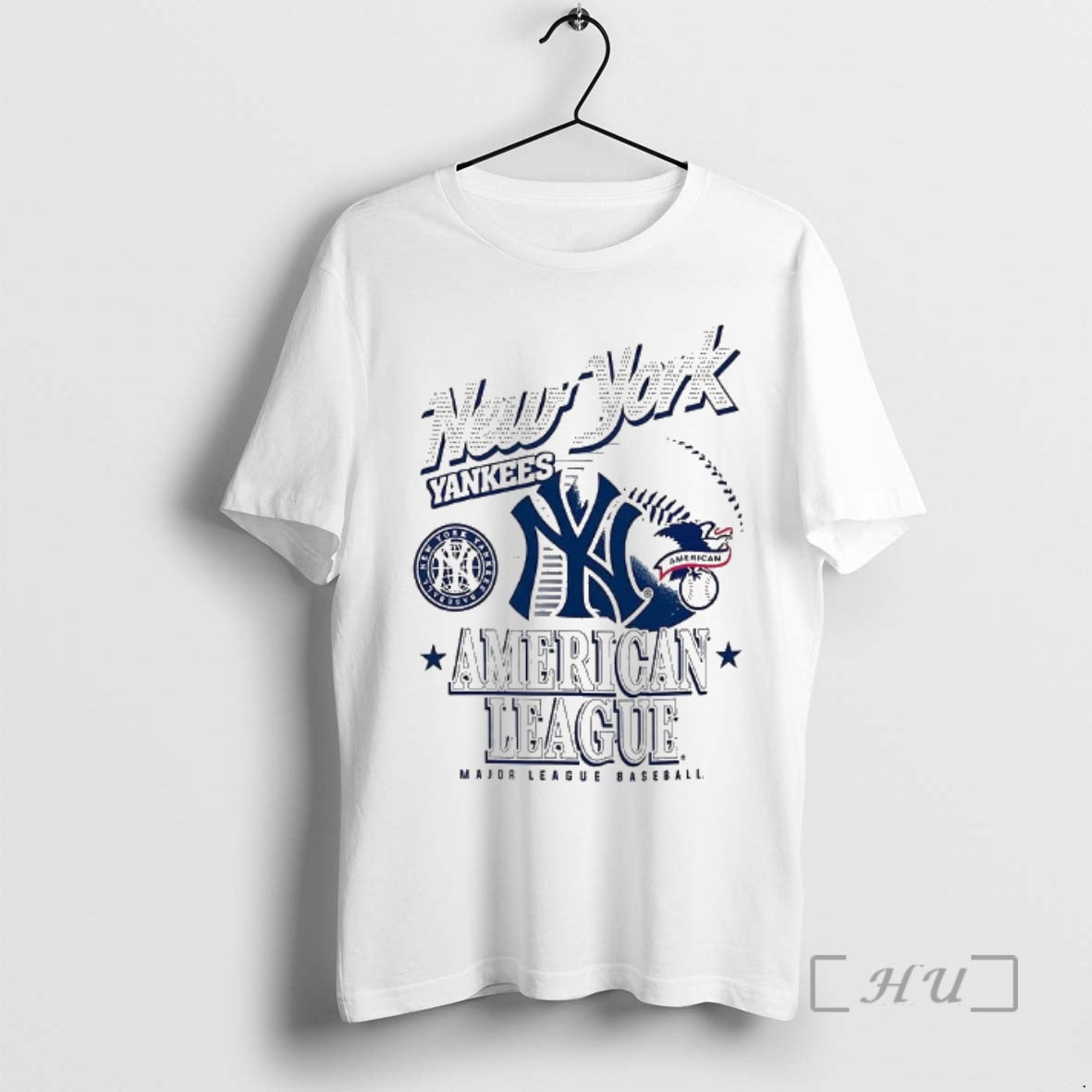 New New York Yankees Mlb American National League Logo Ball Retro Premium T Shirts Sweater Hoodie, Sweatshirt