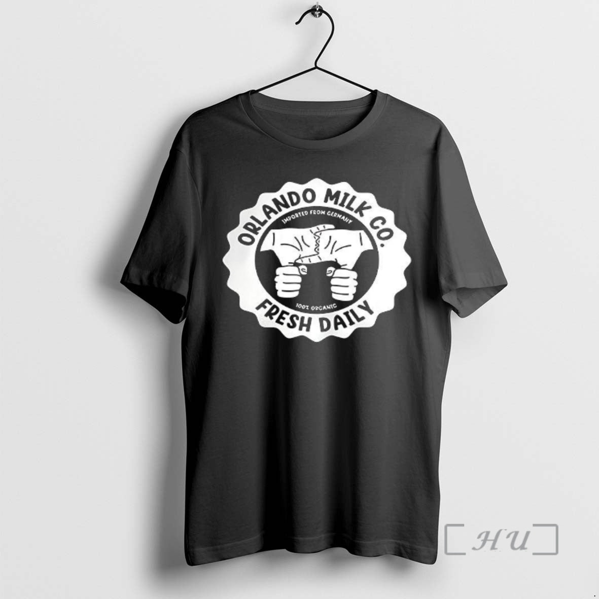 New Orlando Milk Co Fresh Daily Imported From Germany Logo T-Shirts, Hoodie, Sweatshirt | AU01DripNestTees.com
