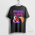 New Peace Love And Croissants T-Shirts, Hoodie, Sweatshirt | AU01DripNestTees.com