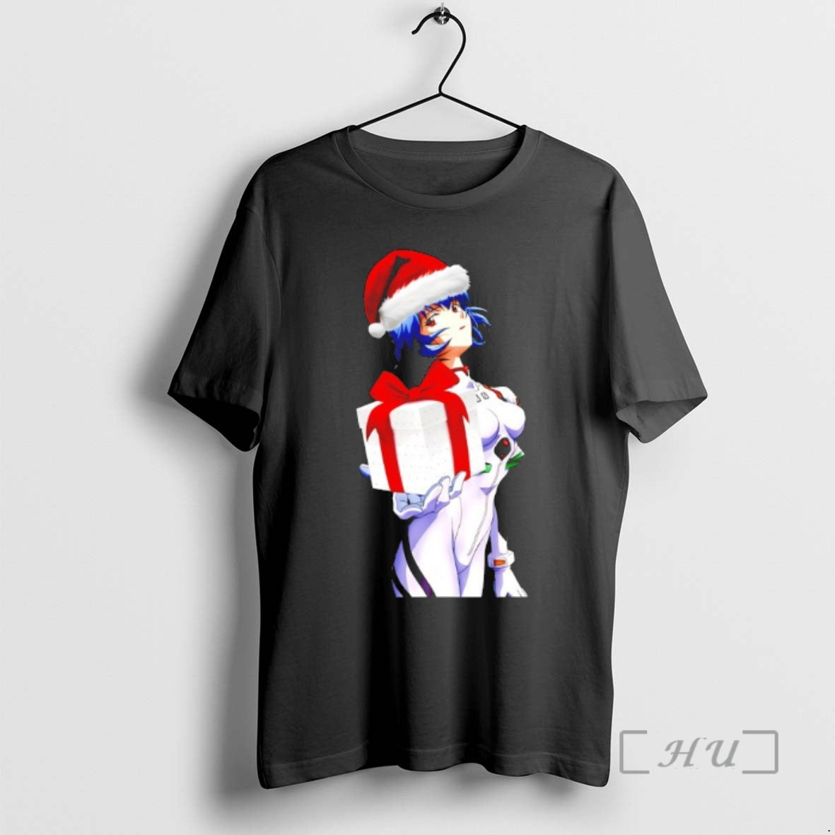 New Rei Ayanami Santa Christmas Gift T-Shirts, Hoodie, Sweatshirt | AU01DripNestTees.com