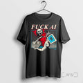 New Skeleton Fuck Ai Support Human Artists Ornaments T-Shirts, Hoodie, Sweatshirt | AU01DripNestTees.com