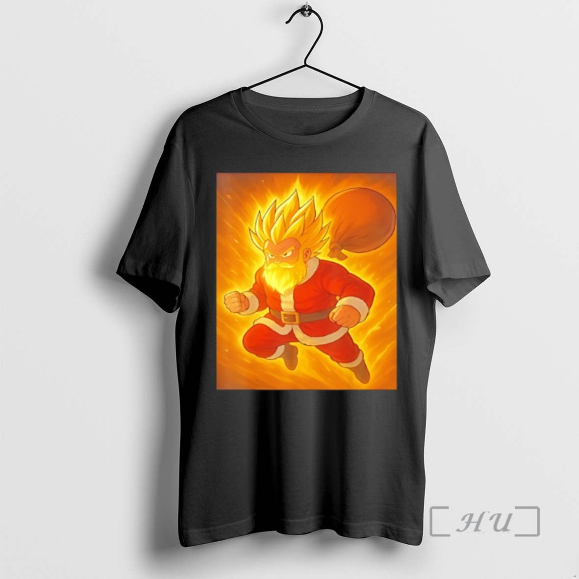 New Son Goku X Santa Super Powered Anime T-Shirts, Hoodie, Sweatshirt | AU01DripNestTees.com