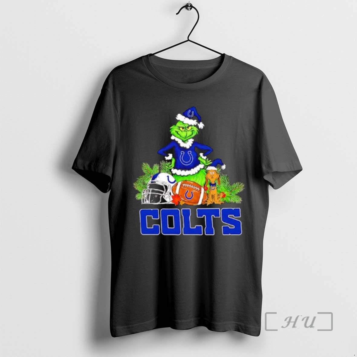 New The Grinch And Max Indianapolis Colts Christmas Helmet Items T-Shirts, Hoodie, Sweatshirt | AU01DripNestTees.com