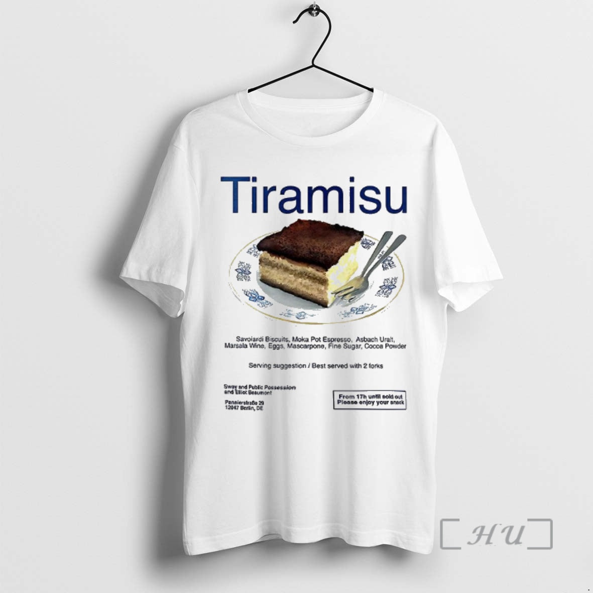 New Tiramisu Serving Suggestion Best Served With 2 Forks T-Shirts, Hoodie, Sweatshirt | AU01DripNestTees.com