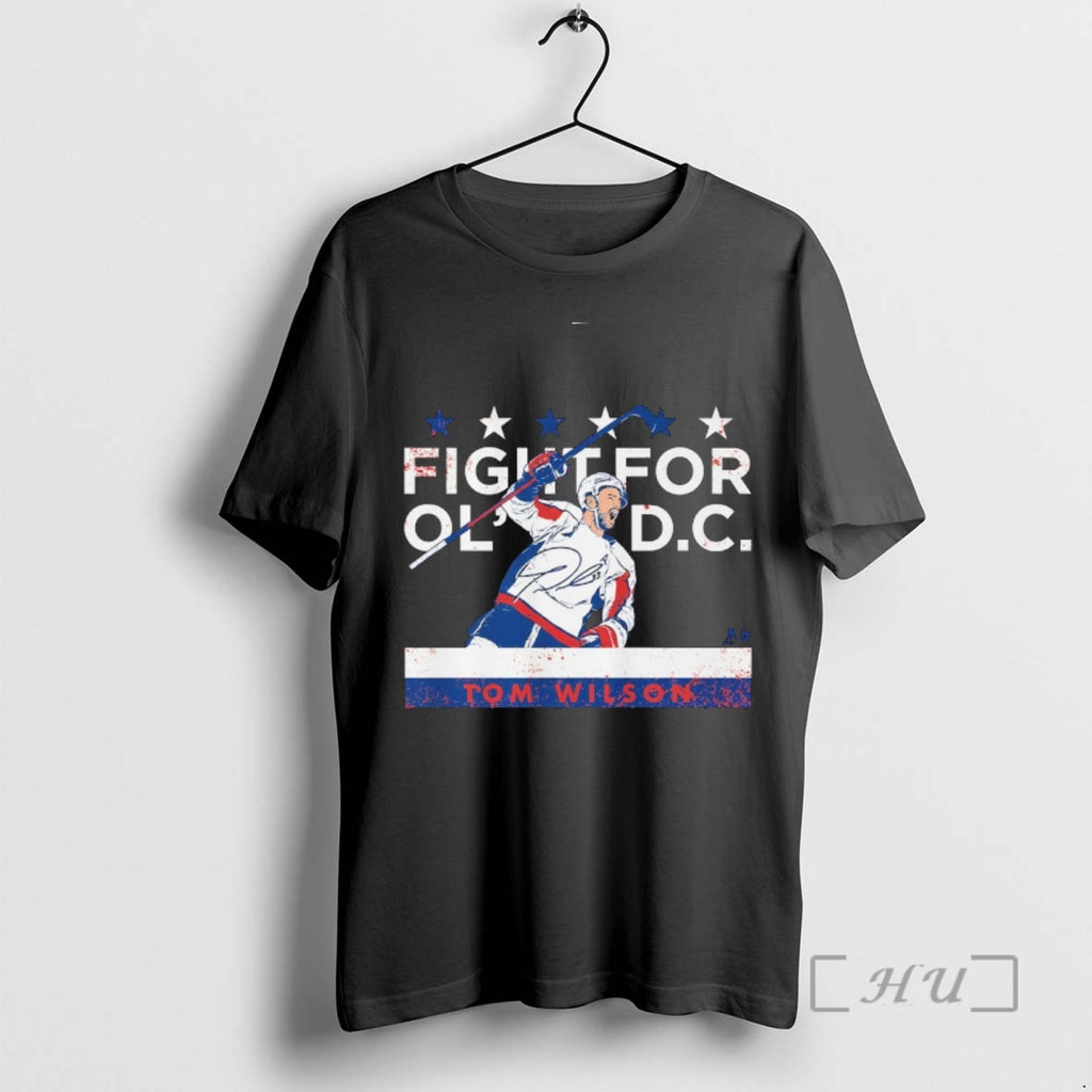 New Tom Wilson Fight For Old Dc 2025 Washington Capitals T-Shirts, Hoodie, Sweatshirt | AU01DripNestTees.com