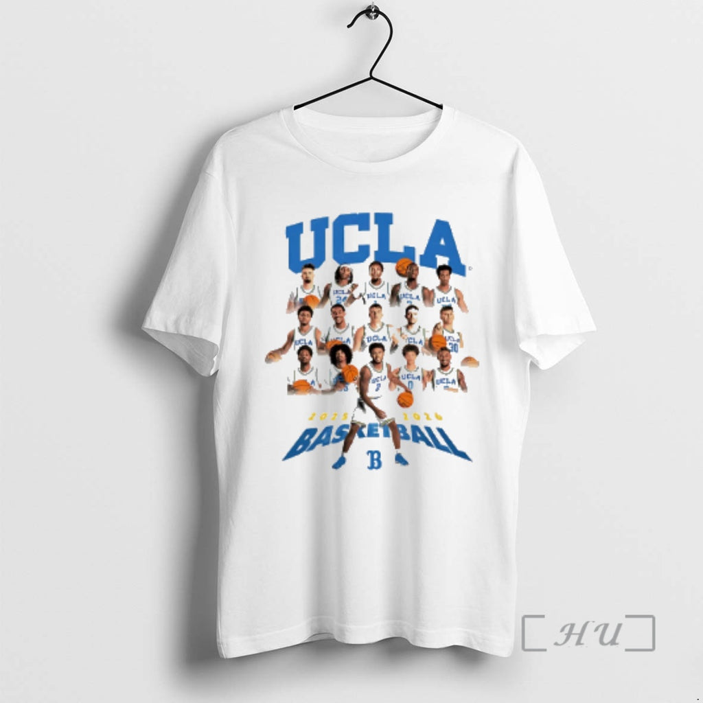 New Ucla Mens Basketball 2025 2026 Team Collage T-Shirts, Hoodie, Sweatshirt | AU01DripNestTees.com