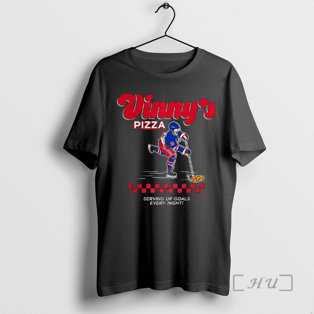 New Vincent Trocheck New York Rangers Vinnys Pizza Serving Up Goals Every Night Premium T-Shirts, Hoodie, Sweatshirt