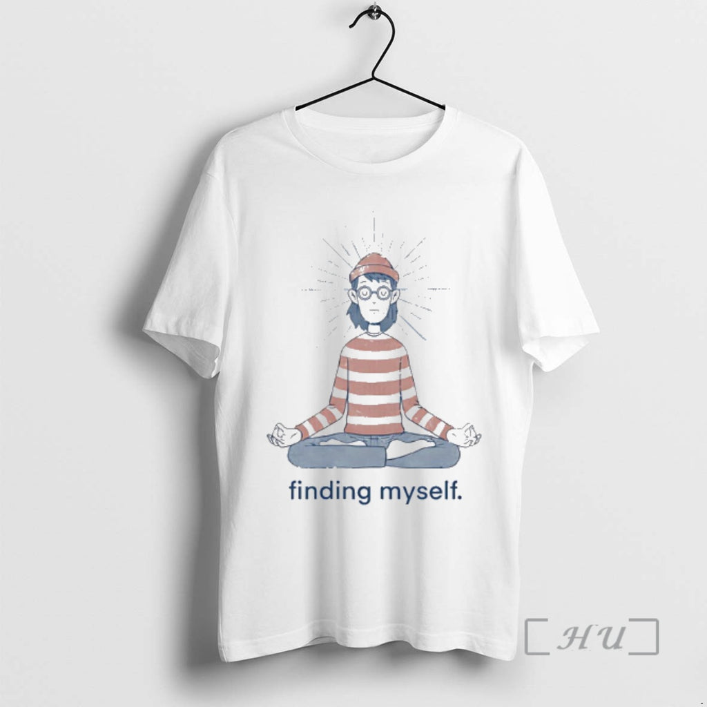 New Waldo Yoga Finding Myself T-Shirts, Hoodie, Sweatshirt | AU01DripNestTees.com