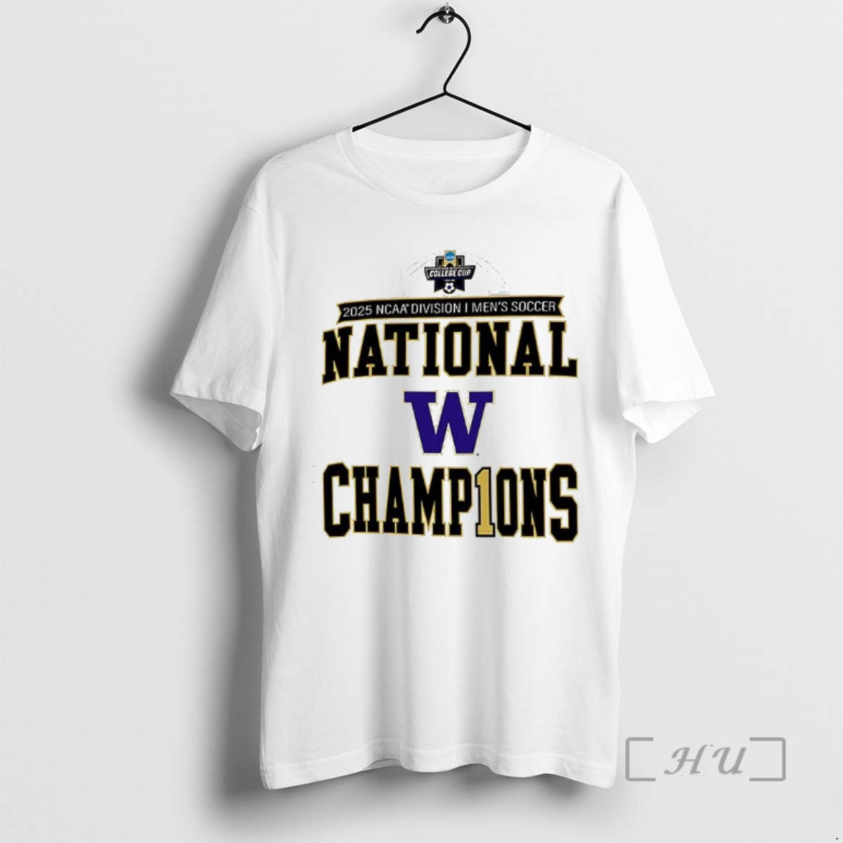 New Washington Huskies 2025 Ncaa Division Mens Soccer National Champions T-Shirts, Hoodie, Sweatshirt | AU01DripNestTees.com