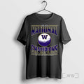New Washington Huskies Ncaa Mens Soccer 2025 National Champions Logo T-Shirts, Hoodie, Sweatshirt | AU01DripNestTees.com