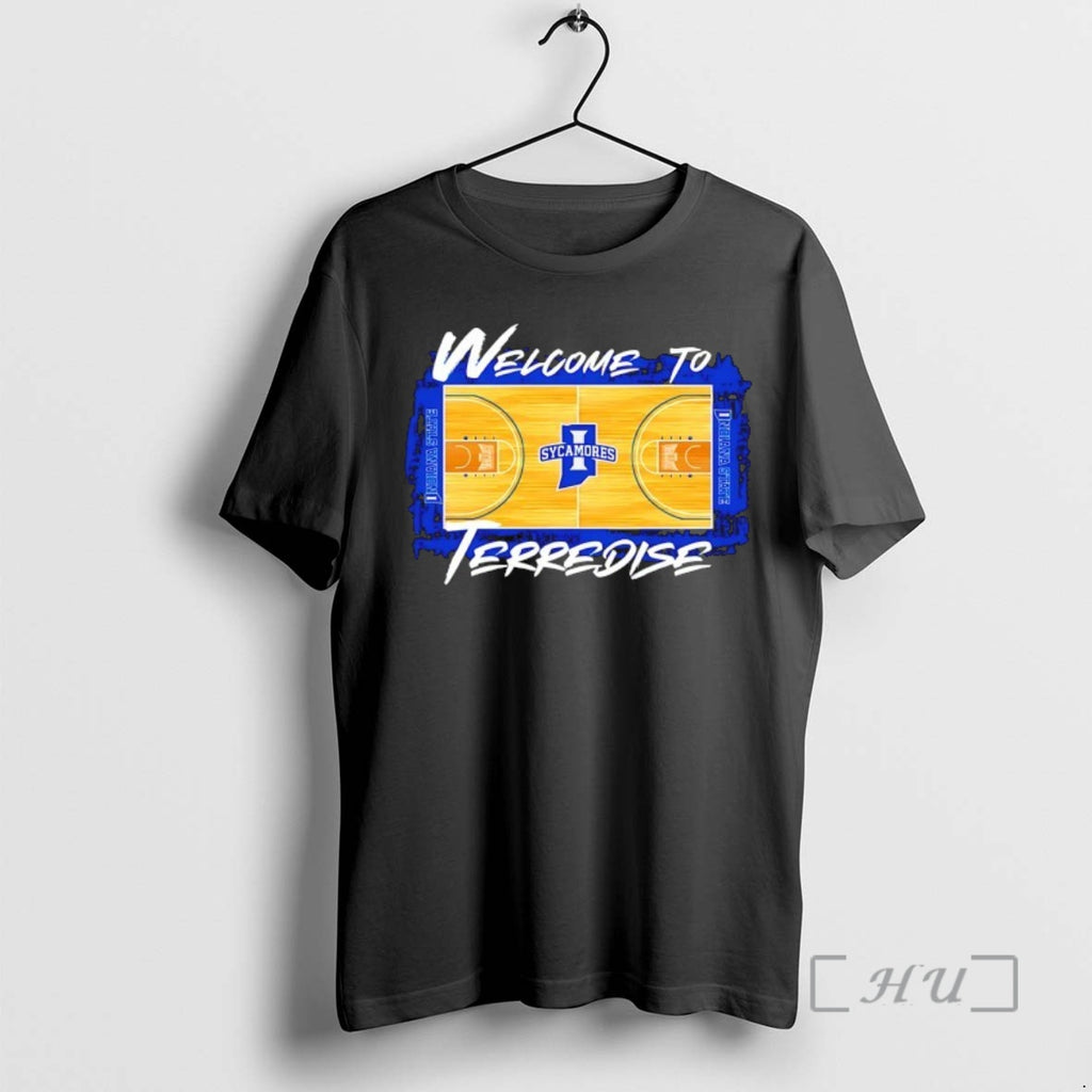 New Welcome To Terredise Indiana State Sycamores T-Shirts, Hoodie, Sweatshirt | AU01DripNestTees.com