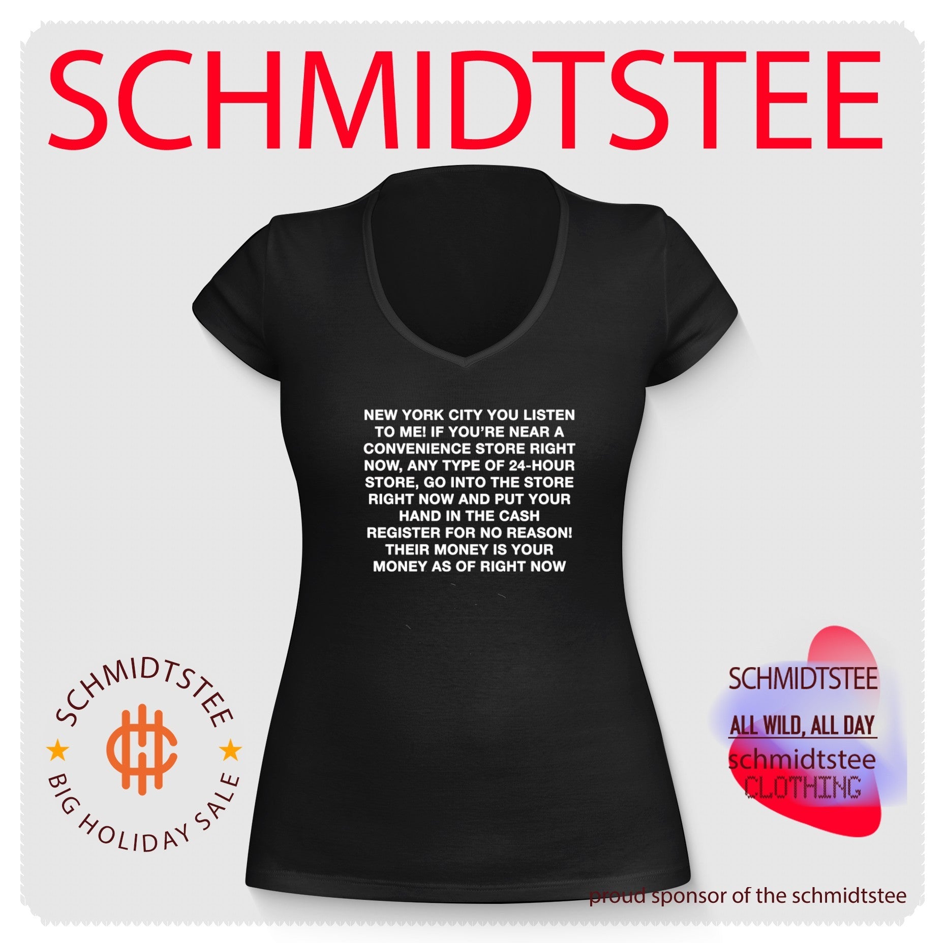 New York City You Listen To Me if you’re near a convenience stpre right now shirt