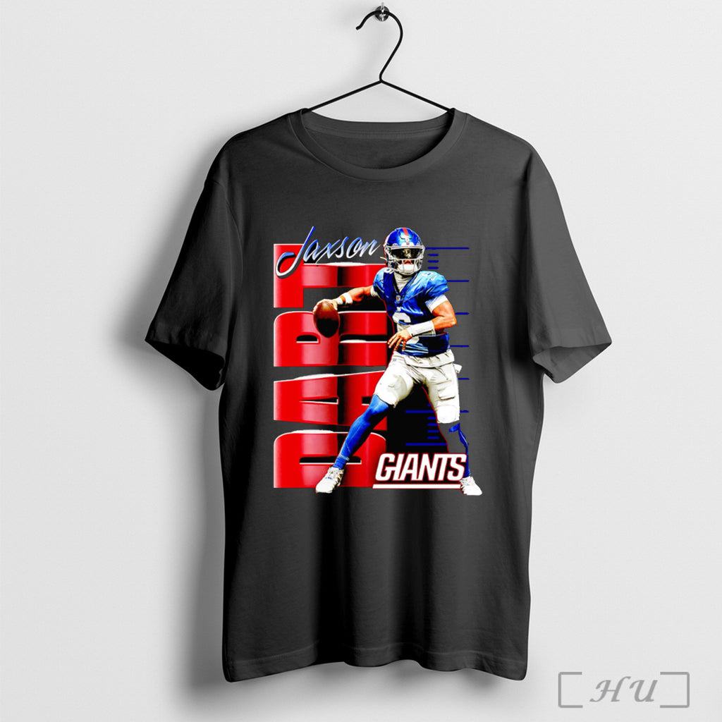 New York Giants Jaxson Dart Celebration T Shirt