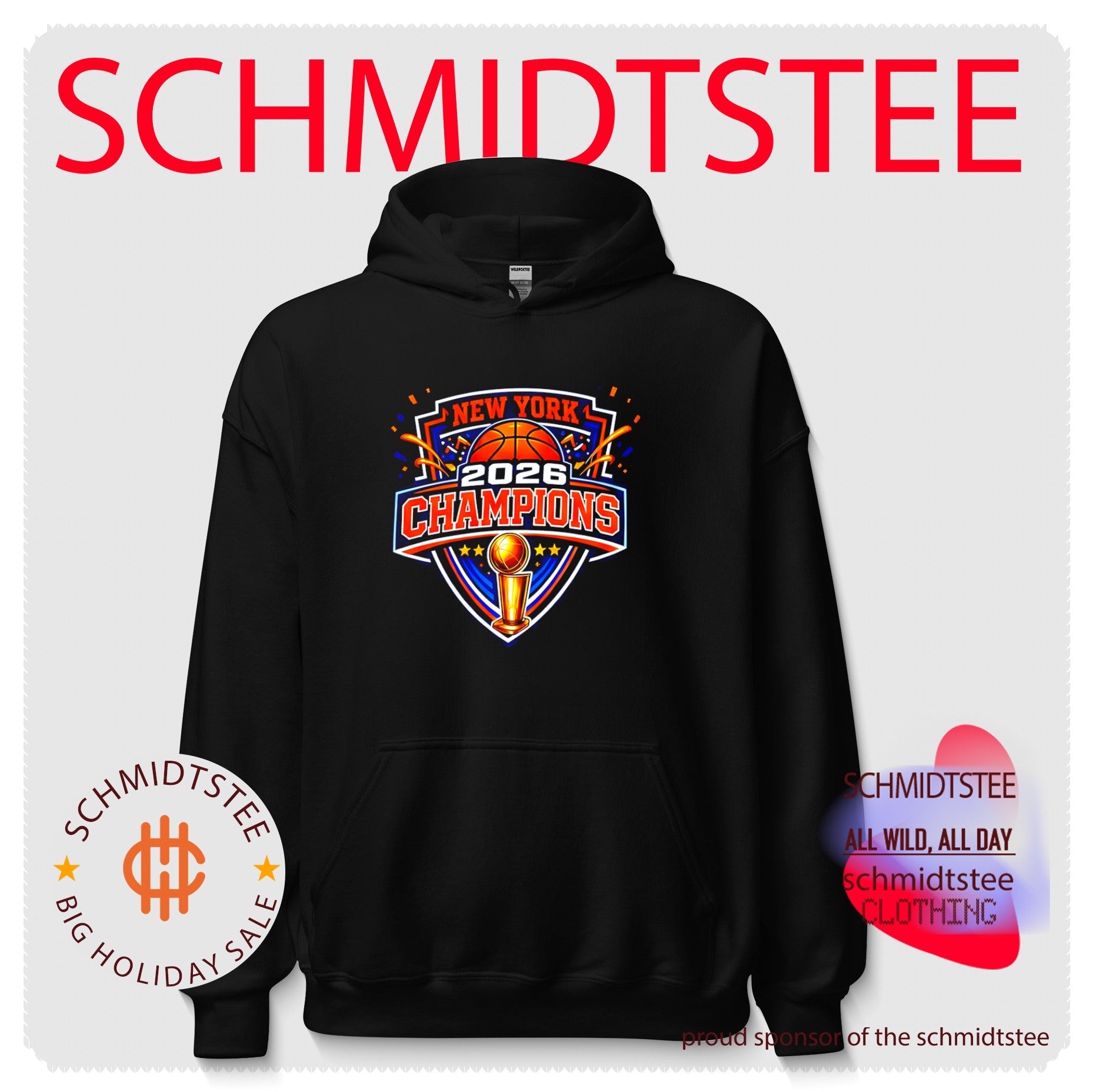 New York Knicks 2026 Champions graphic shirt