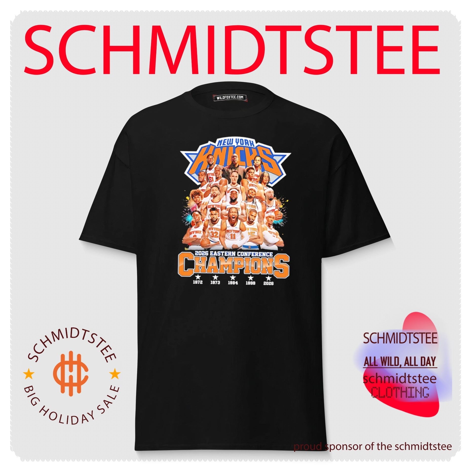 New York Knicks 2026 Eastern Conference Champions five times vintage shirt
