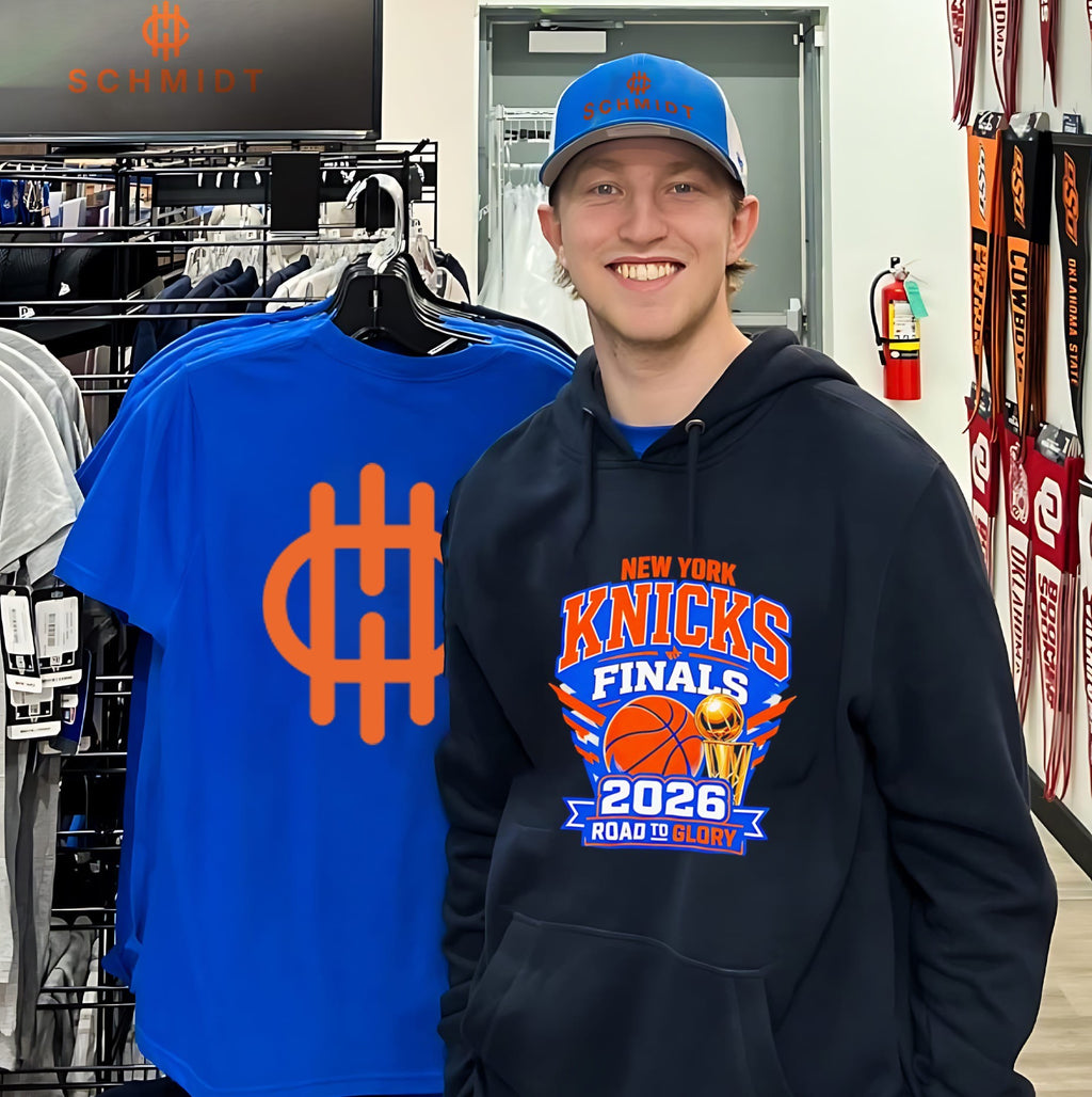 New York Knicks 2026 Finals Road to Glory trophy shirt