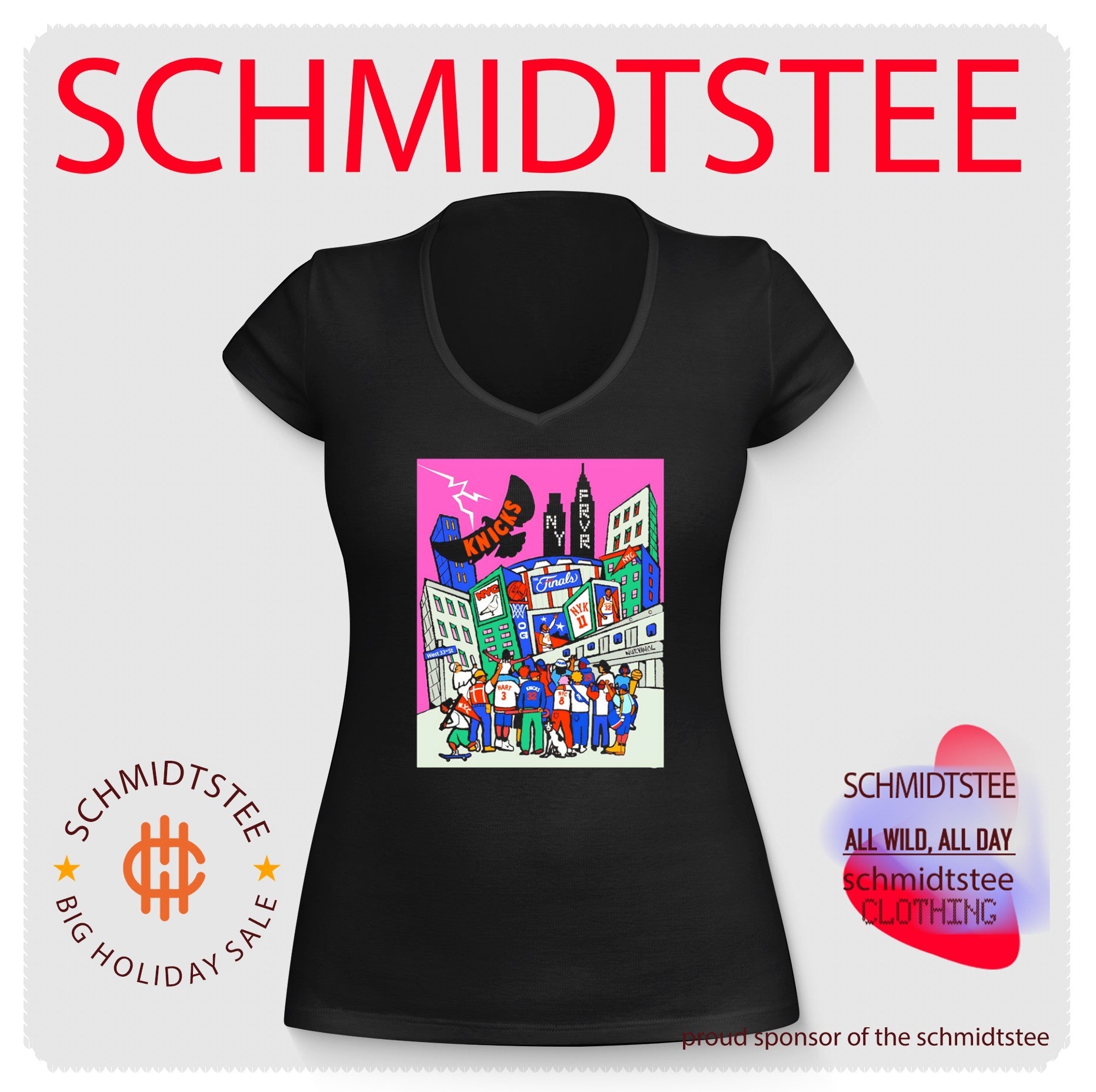 New York Knicks 2026 NBA Champions celebration paint shirt