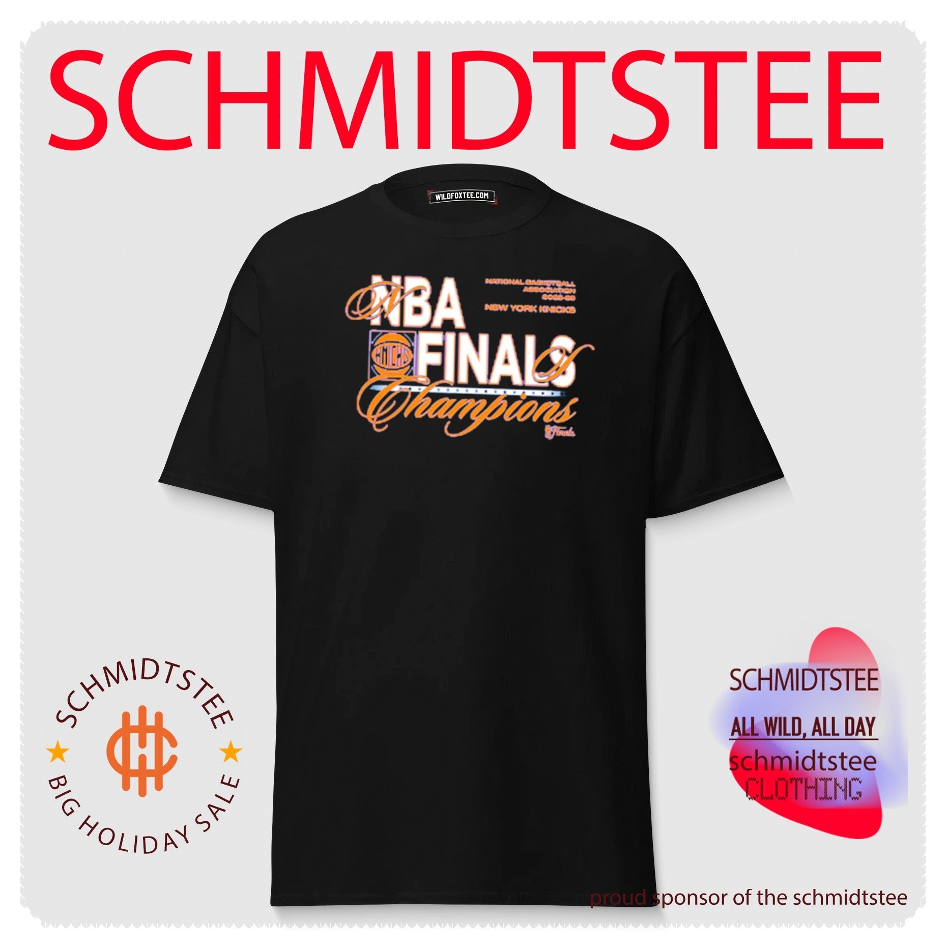 New York Knicks 2026 NBA Finals Champions Celebration shirt