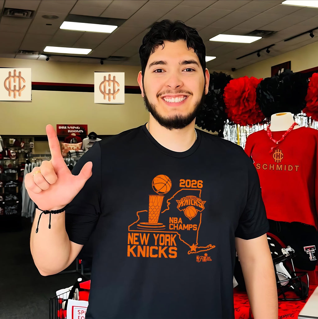 New York Knicks 2026 NBA Finals Champions State shirt