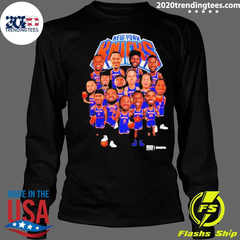 New York Knicks 2026 Playoffs Players Caricature Shirt