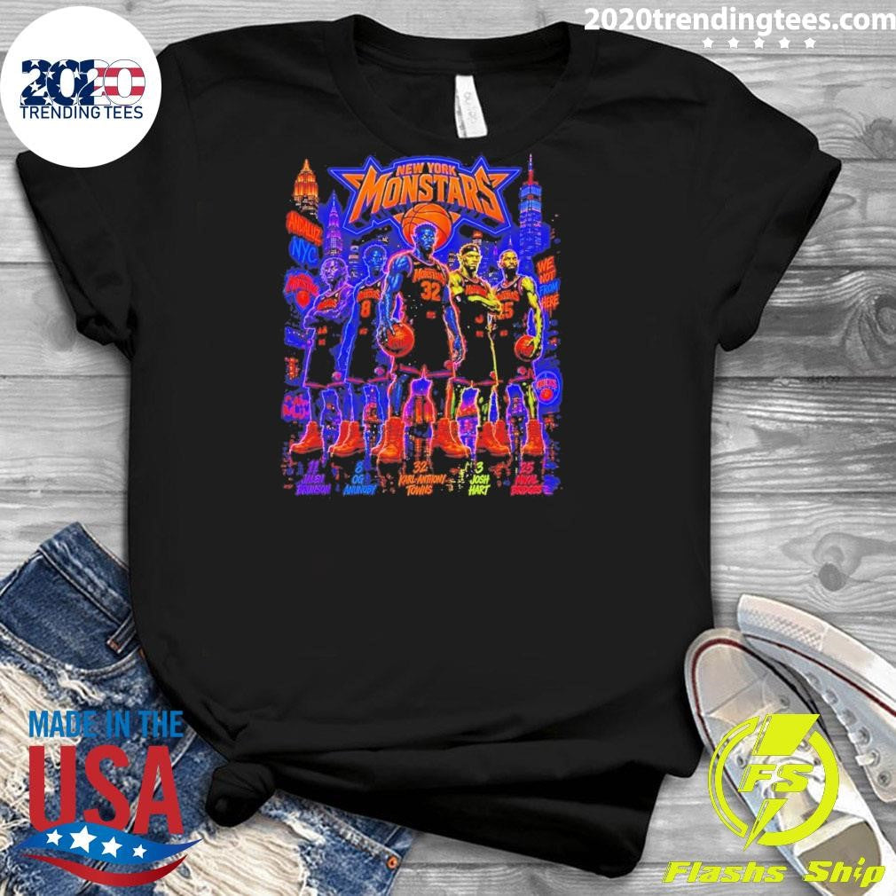 New York Knicks 2026 Playoffs Space Jam Monstars Shirt