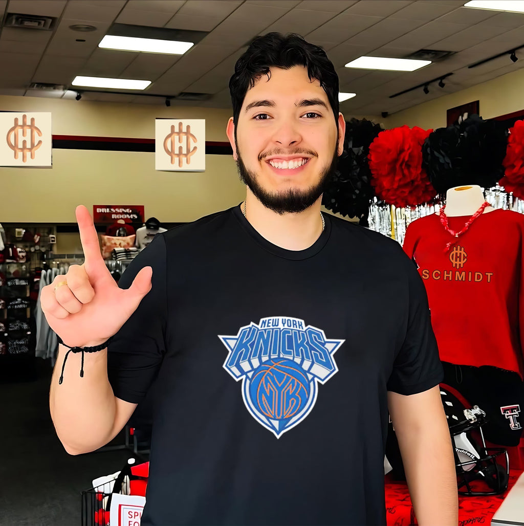New York Knicks 2026 blue logo shirt