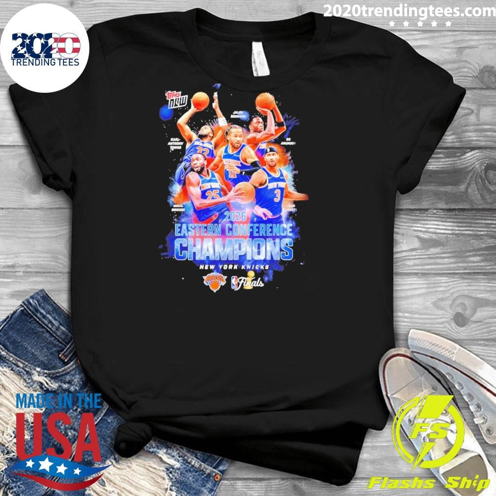 New York Knicks Basketball Eastern Conference Champions Finals 2026 Poster Shirt