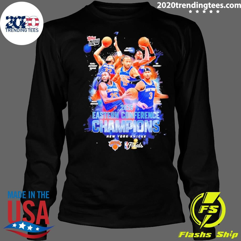 New York Knicks Basketball Eastern Conference Champions Finals 2026 Poster Shirt