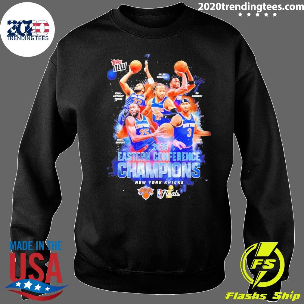 New York Knicks Basketball Eastern Conference Champions Finals 2026 Poster Shirt